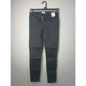 NEW J Crew Toothpick Women Size 27 8" Stretchy Toothpick True Black